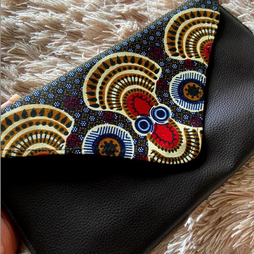 Tribal Print Clutch